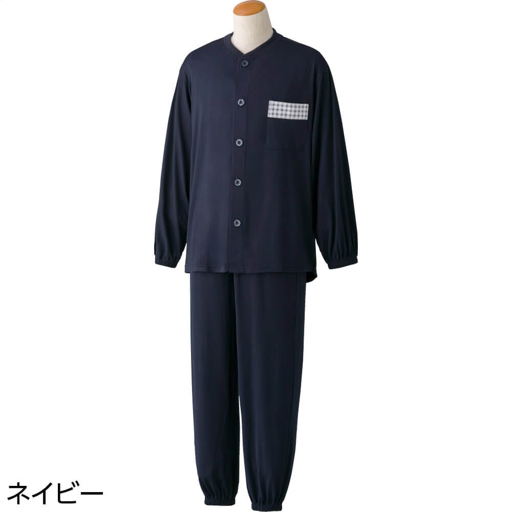 ワンタッチのびのびストレッチパジャマ 3L 4L 紳士 用 NOBI AID | 男性