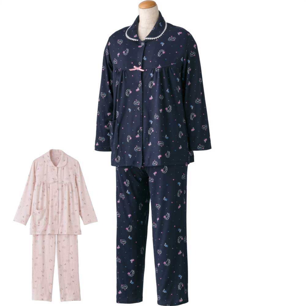 のびのびストレッチパジャマ M L レディース 婦人 用 | 女性用衣類