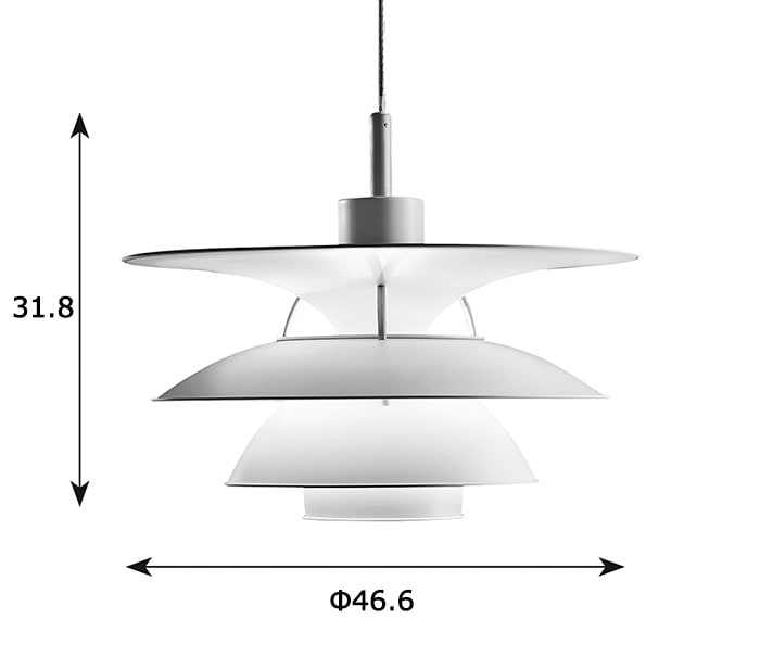 PH 5-4 1/2 (PH 5-4 1/2ペンダント)/Louis Poulsen（ルイスポールセン 