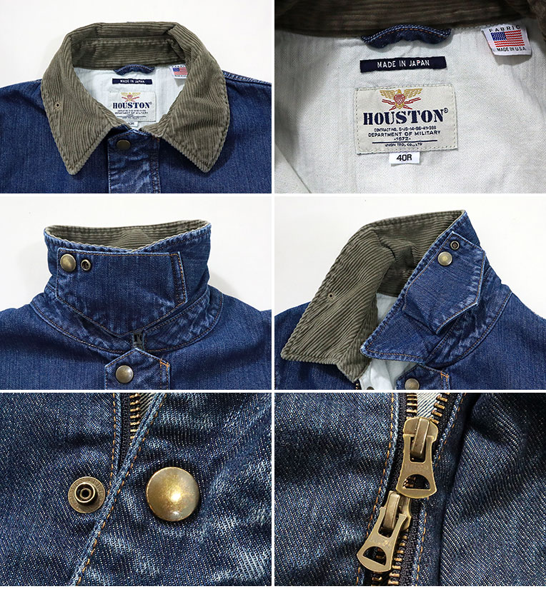 HOUSTON / ヒューストン 50885vw USA DENIM RIDE JACKET/USA