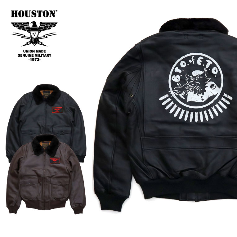 HOUSTON / ヒューストン 8187 G-1 LEATHER JACKET(BTO OF ETO) / G-1