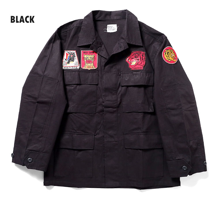 HOUSTON / ヒューストン 51175 PATCH RIPSTOP BDU JACKET(TOGER