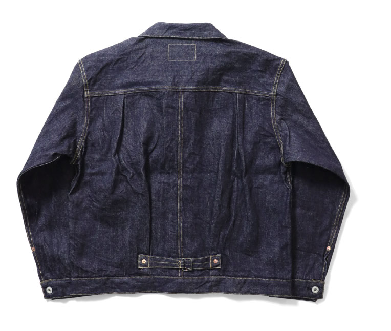 HOUSTON / ヒューストン 51195 TYPE1 DENIM JACKET T-BACK / タイプ1 