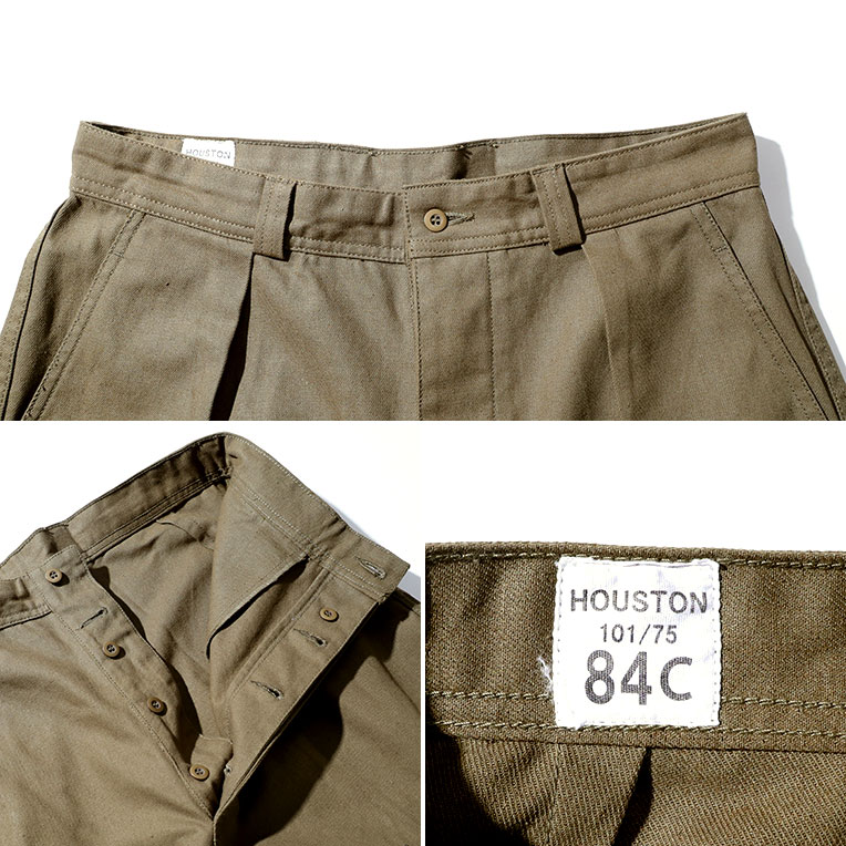HOUSTON / ヒューストン 10105 FRENCH AIRFORCE TROUSERS / フランス