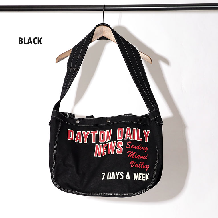 HOUSTON / ヒューストン 6825 NEWSPAPER BAG(DAYTON) / ニュース