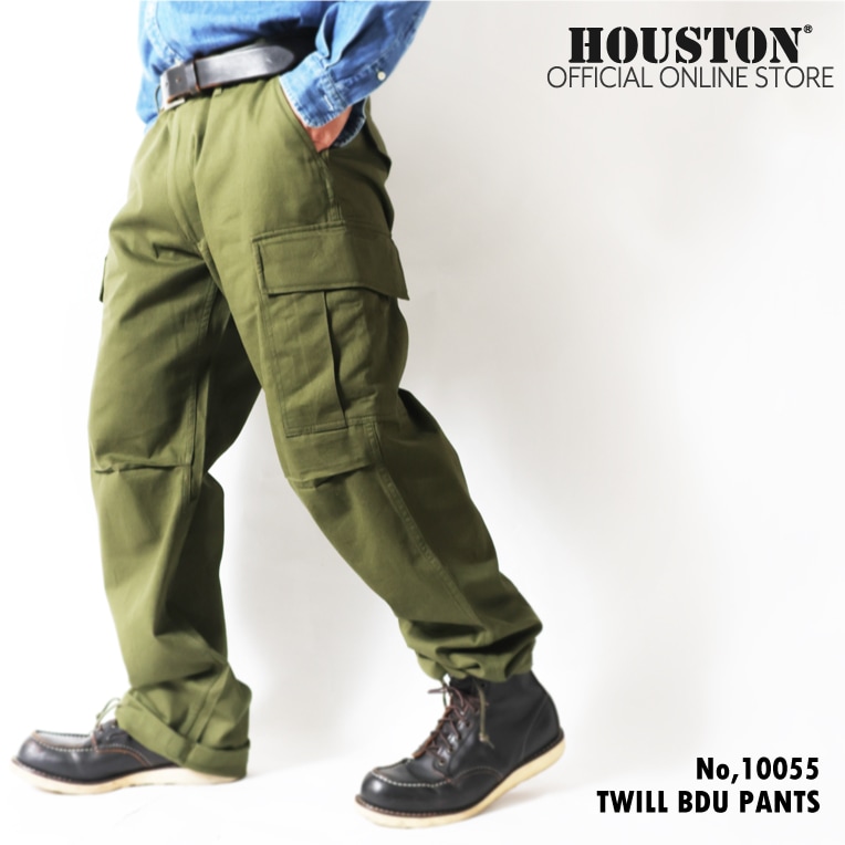 HOUSTON / ヒューストン 10055 TWILL BDU PANTS / ツイルBDU