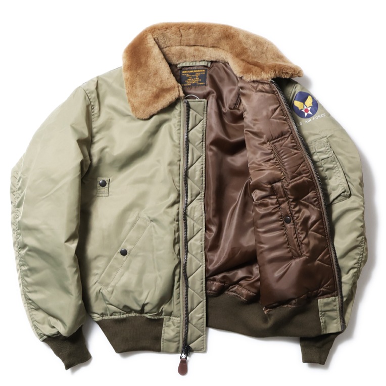 HOUSTON / ヒューストン 5001C B-15B FLIGHT JACKET / B-15B 