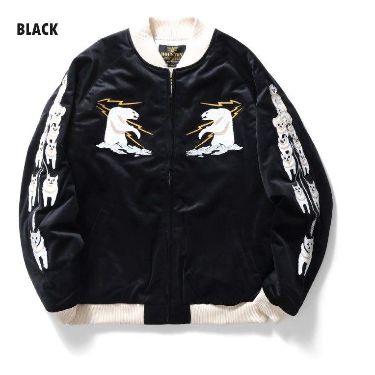 HOUSTON / ヒューストン 51284 VELVETTEN SOUVENIR JACKET (ALASKA