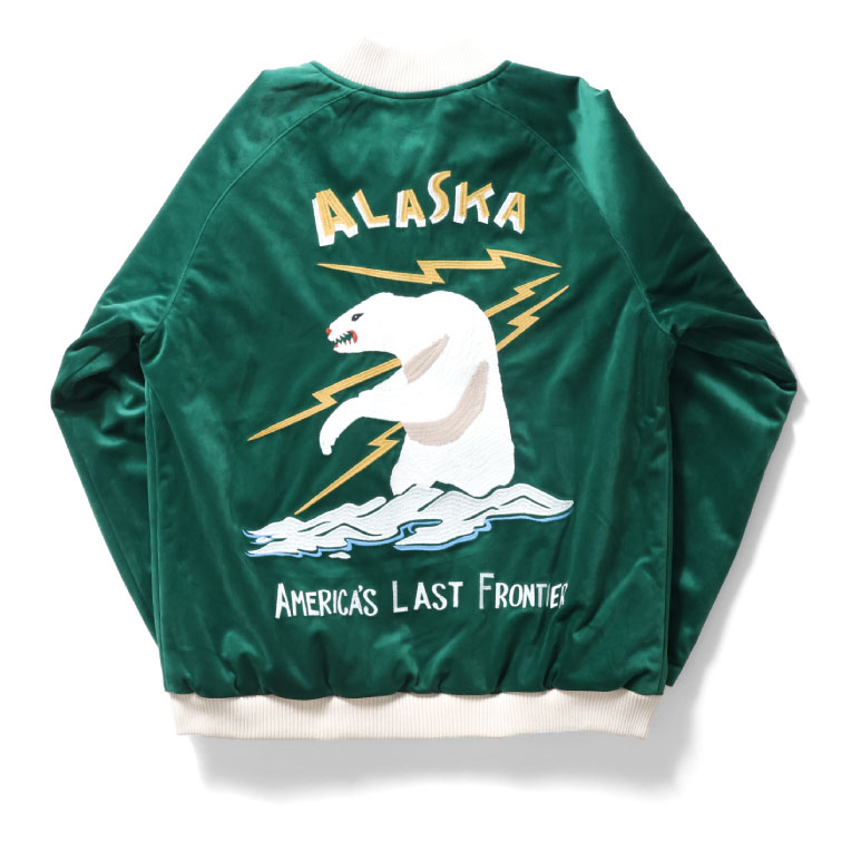 HOUSTON / ヒューストン 51284 VELVETTEN SOUVENIR JACKET (ALASKA 