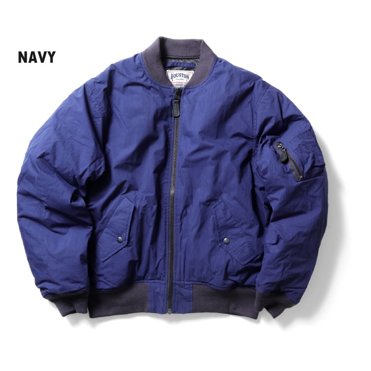 HOUSTON / ヒューストン 51308 N/C LIGHT MA-1 FLIGHT JACKET / ライトMA-1フライトジャケット  -全3色- | ブランド別カテゴリー,HOUSTON,2023秋冬モデル,アウター | HOUSTON