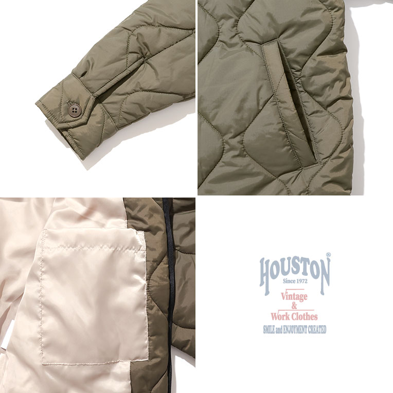 HOUSTON / ヒューストン 51344 PEANUTS × MLB QUILTING JACKET ...