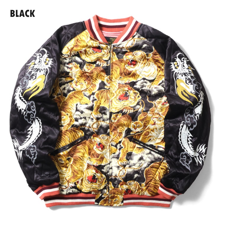 HOUSTON / ヒューストン 51363 RAYON SOUVENIR JACKET (百虎