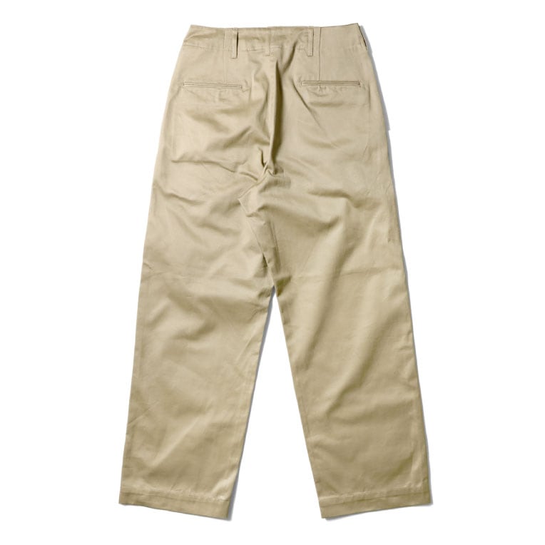 パンツ HOUSTON 1931 MILITARY CHINO PANTS WIDE OFFICIAL限定】HOUSTON / ヒューストン 1931 MILITARY CHINO PANTS