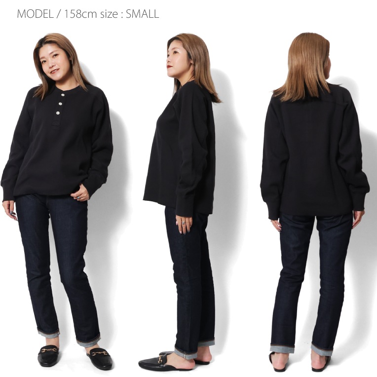 HOUSTON / ヒューストン 20972 HEAVY THERMAL H/N L/S TEE / ヘビー