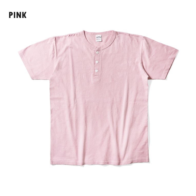 HOUSTON / ヒューストン 22297 PIGMENT H/N TEE / ピグメントヘンリー