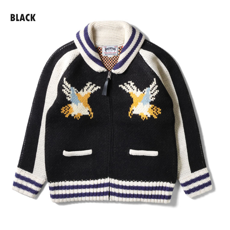 HOUSTON / ヒューストン 22316 COWICHAN SWEATER (HAWK)/ カウチン