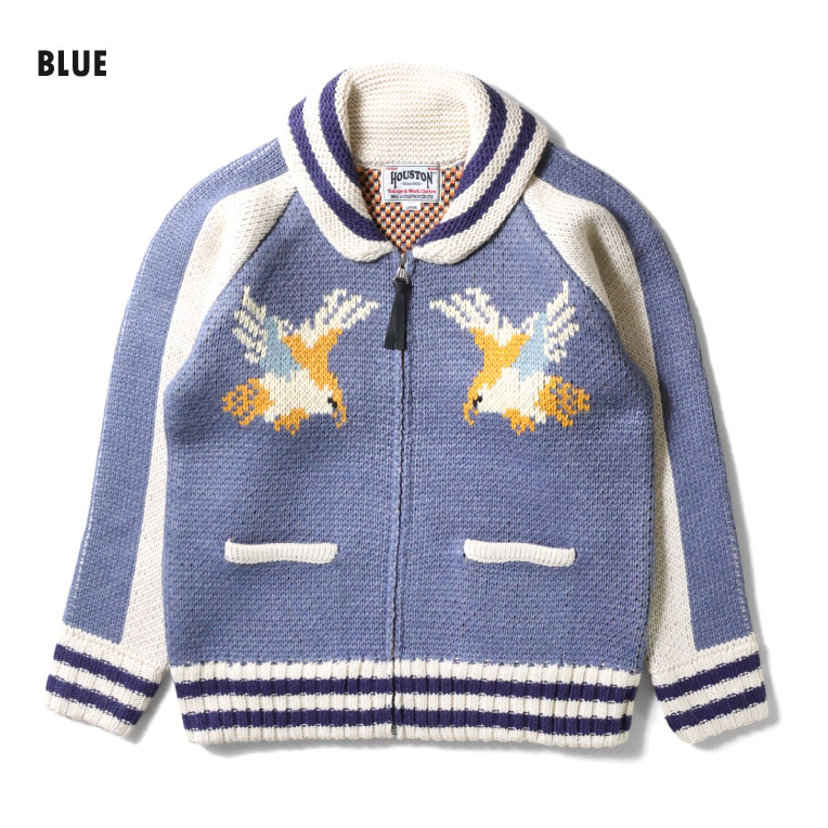 HOUSTON / ヒューストン 22316 COWICHAN SWEATER (HAWK)/ カウチン