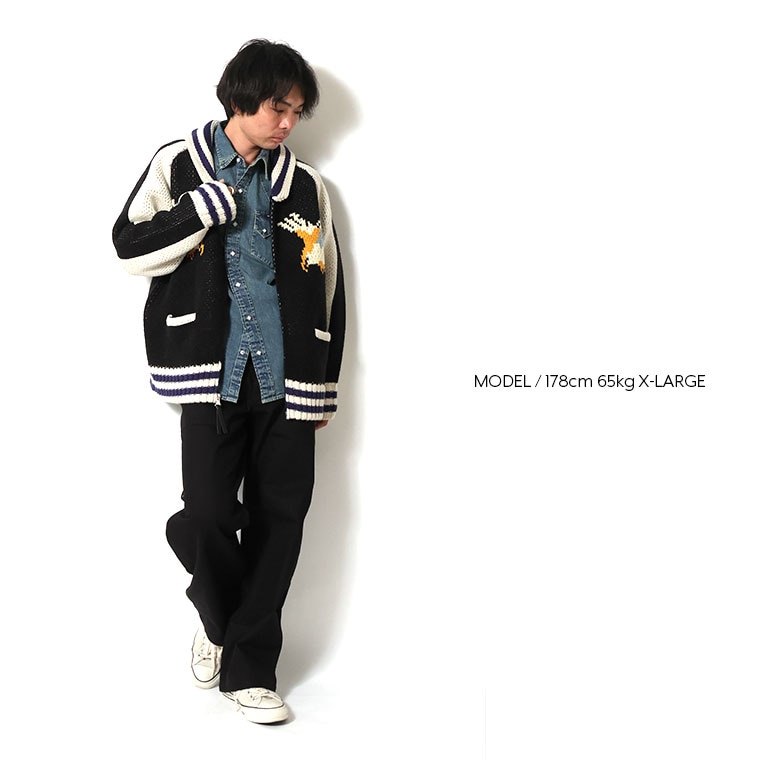 HOUSTON / ヒューストン 22316 COWICHAN SWEATER (HAWK)/ カウチン