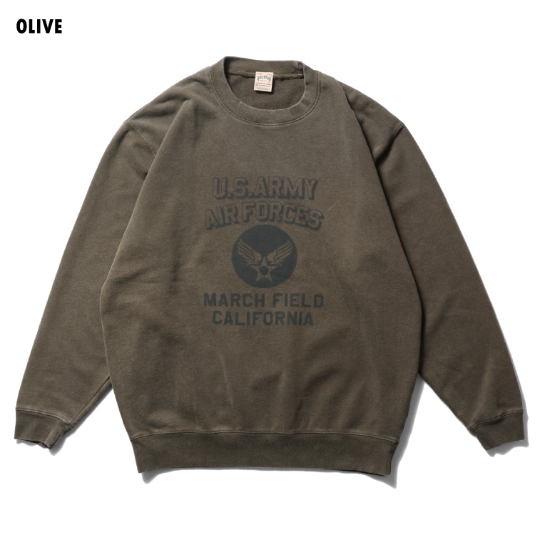 HOUSTON / ヒューストン 22357 POWDER FROST MILITARY SWEAT (US ARMY