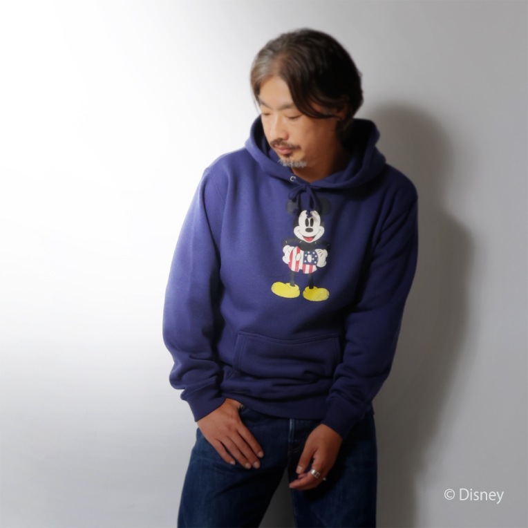 HOUSTON / ヒューストン 22364 【HOUSTON】 MICKEY MOUSE P/O PARKA