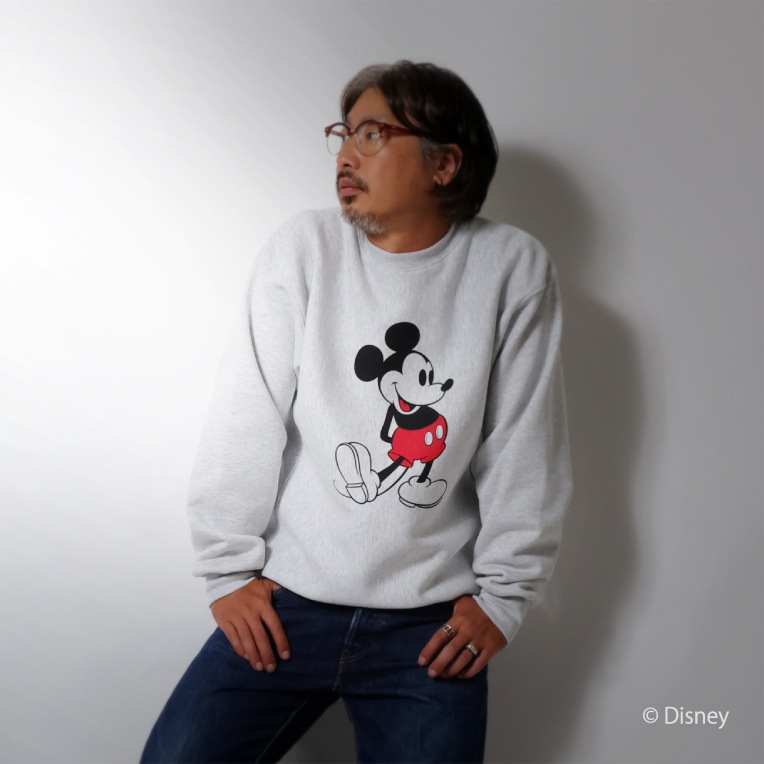 期間セール　ミッキーマウス Disney ディズニー メンズ レディス バスケットボール 長袖Tシャツ