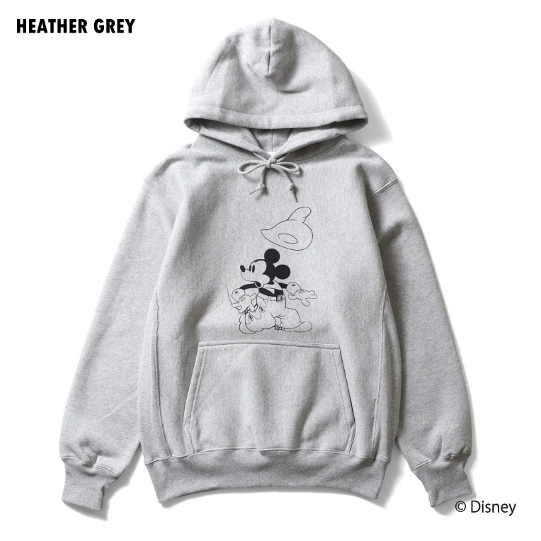 HOUSTON / ヒューストン 22366 【HOUSTON】 MICKEY MOUSE P/O PARKA