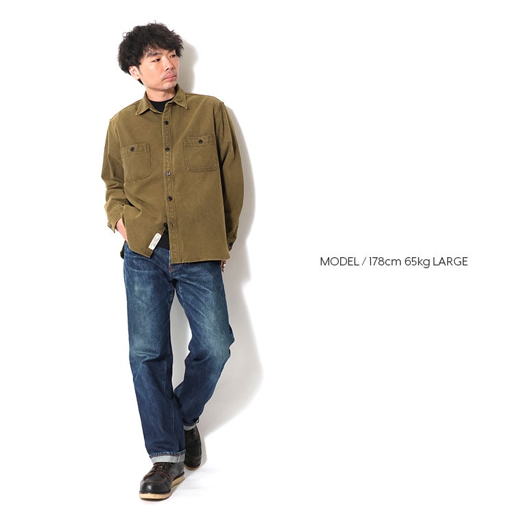 OFFICIAL限定】HOUSTON / ヒューストン 41254VW VINTAGE SOLID VIYELLA