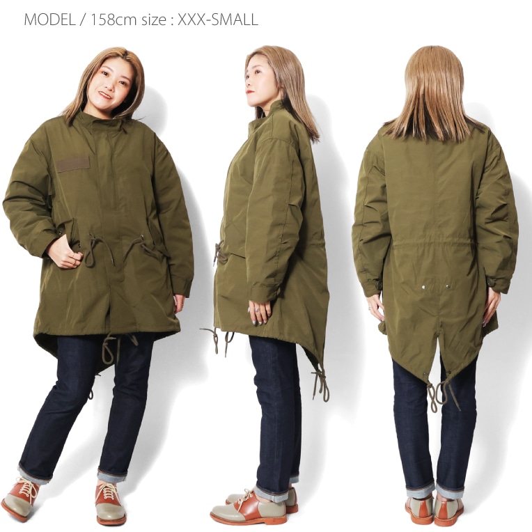 HOUSTON / ヒューストン 51127 3WAY M-65 PARKA / 3WAY M-65 パーカー