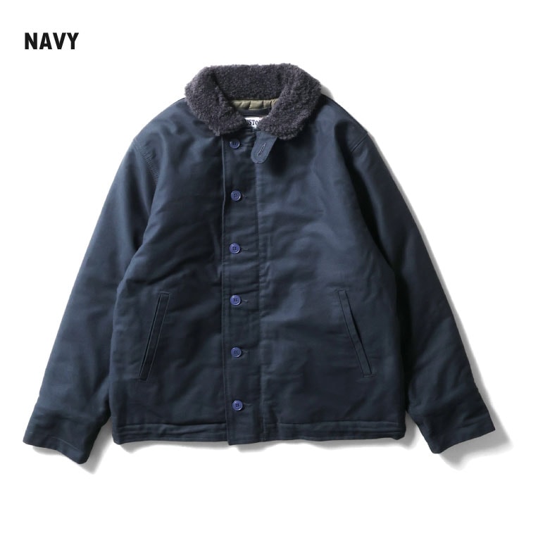 OFFICIAL限定】HOUSTON / ヒューストン 51466 N-1 DECK JACKET - Light