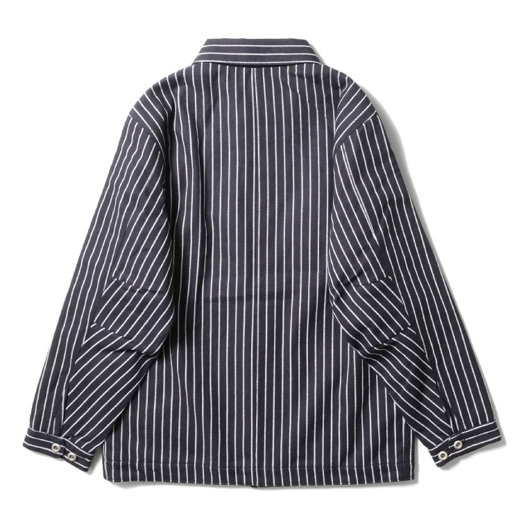 HOUSTON / ヒューストン 51500 STRIPE VIYELLA COVERALL