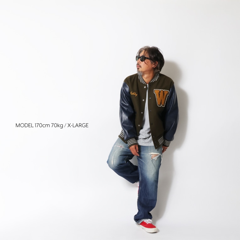 HOUSTON / ヒューストン 51516 MELTON AWARD JACKET (CALIFORNIA