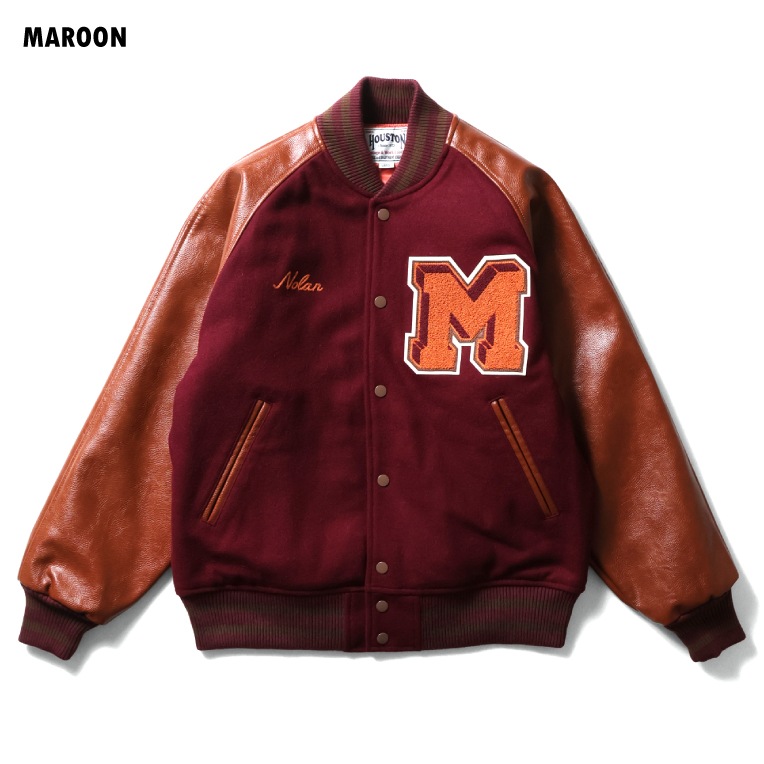 HOUSTON / ヒューストン 51517 MELTON AWARD JACKET (VALLEY