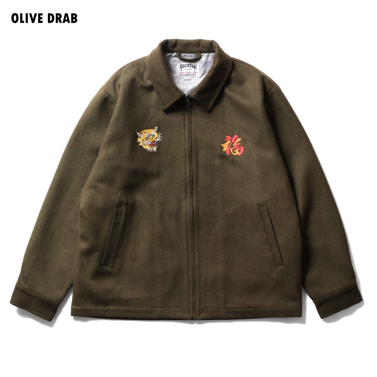 HOUSTON / ヒューストン 51520 MELTON VIETNAM JACKET (MAP