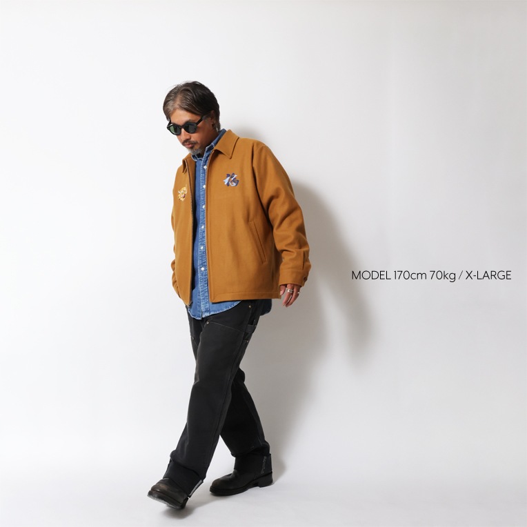 HOUSTON / ヒューストン 51520 MELTON VIETNAM JACKET (MAP