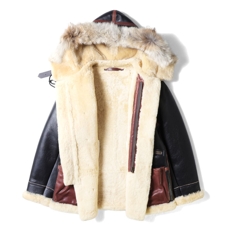 HOUSTON / ヒューストン 8230 MOUTON B-7 FLIGHT JACKET / ムートンB-7