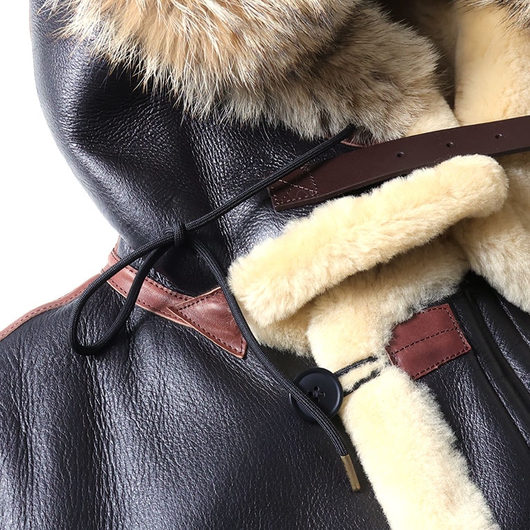 HOUSTON / ヒューストン 8230 MOUTON B-7 FLIGHT JACKET / ムートンB-7