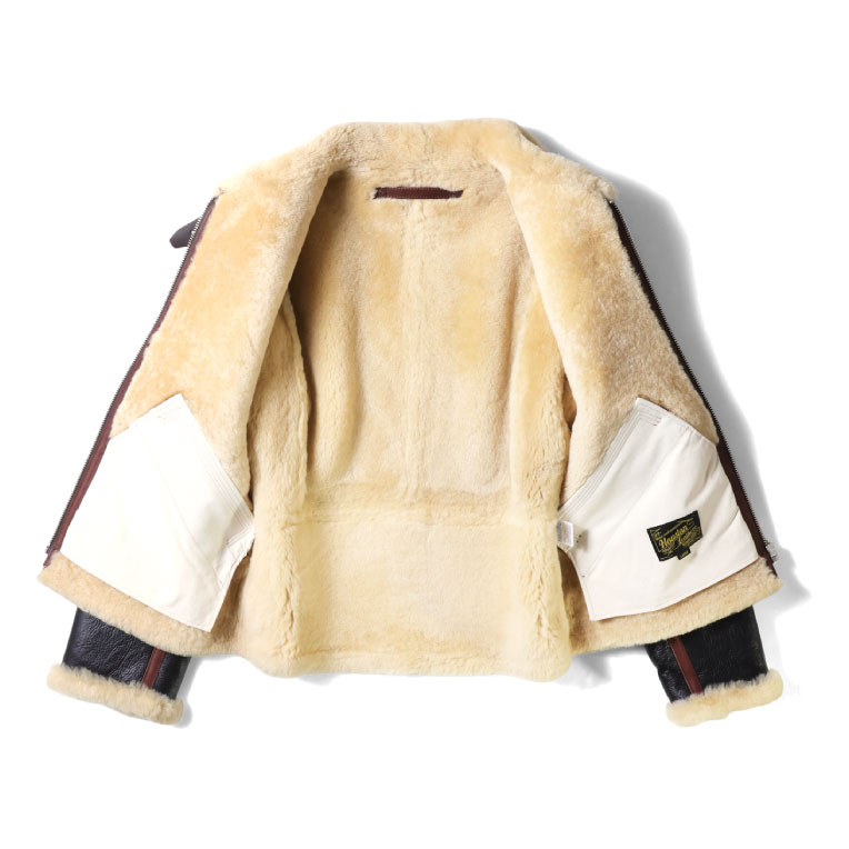 HOUSTON / ヒューストン 8232 MOUTON B-6 FLIGHT JACKET / ムートンB-6