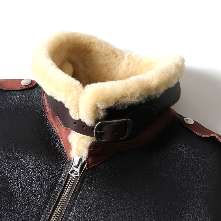 HOUSTON / ヒューストン 8232 MOUTON B-6 FLIGHT JACKET / ムートンB-6