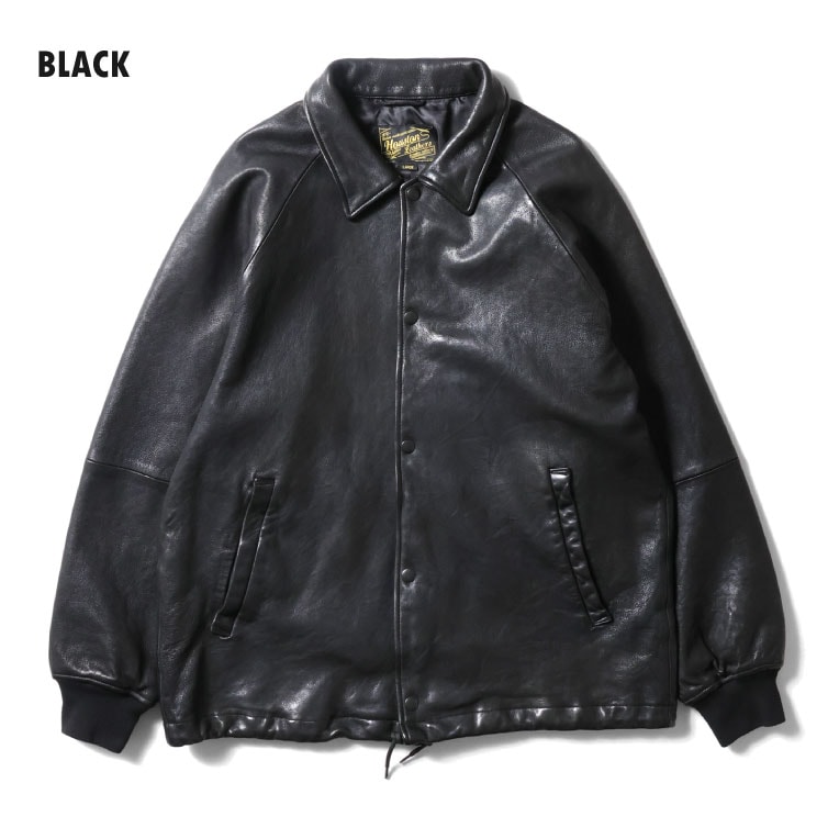 HOUSTON / ヒューストン 8237 LEATHER COACH JACKET / レザーコーチ