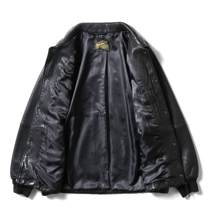 HOUSTON / ヒューストン 8237 LEATHER COACH JACKET / レザーコーチ