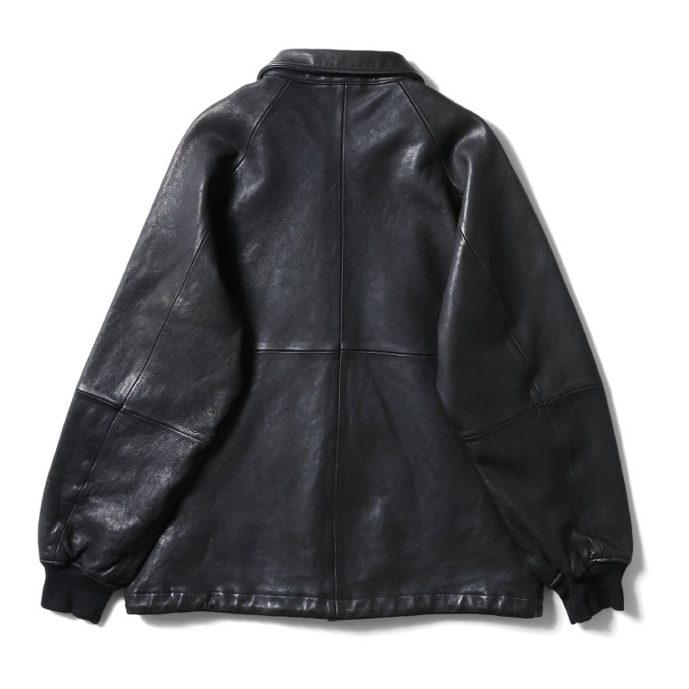 HOUSTON / ヒューストン 8237 LEATHER COACH JACKET / レザーコーチ