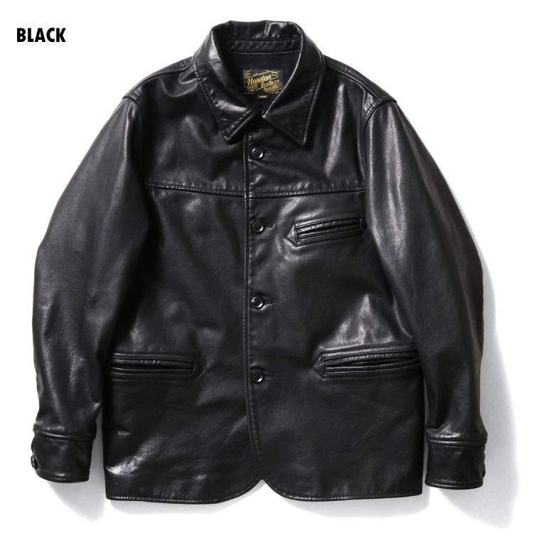ヒューストン　カーコト OFFICIAL限定】HOUSTON / ヒューストン 8240 LEATHER CAR COAT