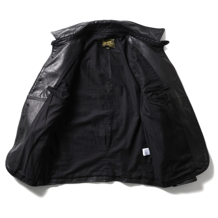 ヒューストン　カーコト OFFICIAL限定】HOUSTON / ヒューストン 8240 LEATHER CAR COAT