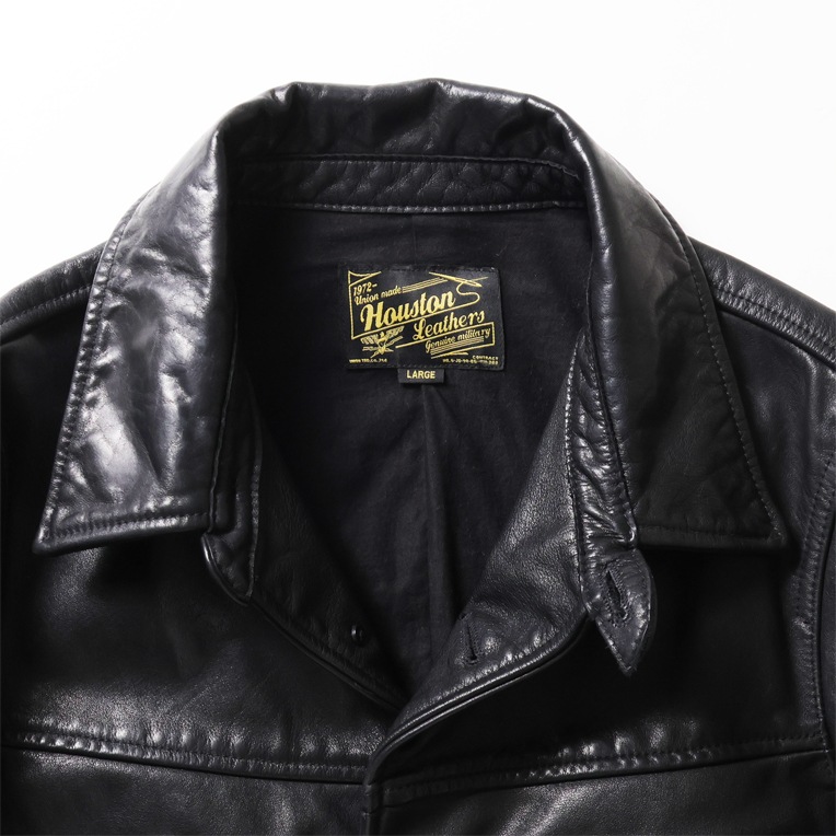 OFFICIAL限定】HOUSTON / ヒューストン 8240 LEATHER CAR COAT
