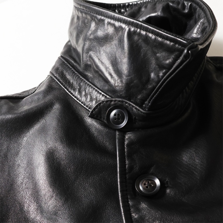 OFFICIAL限定】HOUSTON / ヒューストン 8240 LEATHER CAR COAT