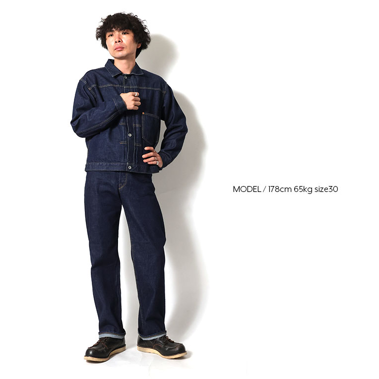 HOUSTON / ヒューストン 10164 WW2 SELVEDGE DENIM PANTS / セルビッヂ