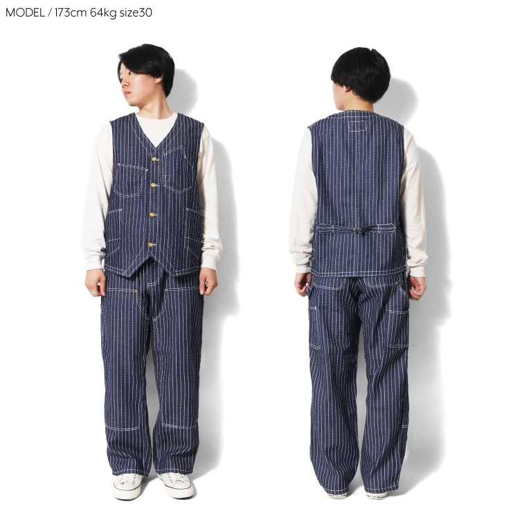 HOUSTON / ヒューストン 10165 WABASH DENIM DOUBLE KNEE