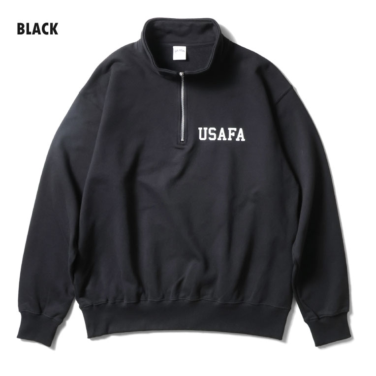 大阪桐蔭高校　ハーフジップジャケット HOUSTON / ヒューストン 22352 HALF ZIP SWEAT (USAFA) / ハーフジップ