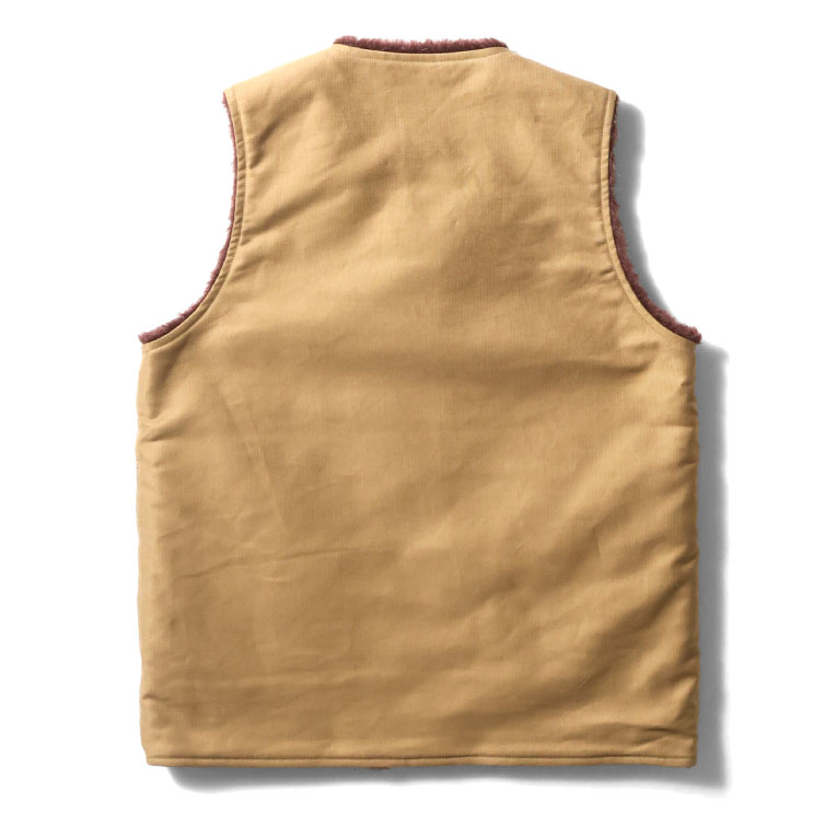 HOUSTON / ヒューストン 51504 REVERSIBLE ALPACA DECK VEST