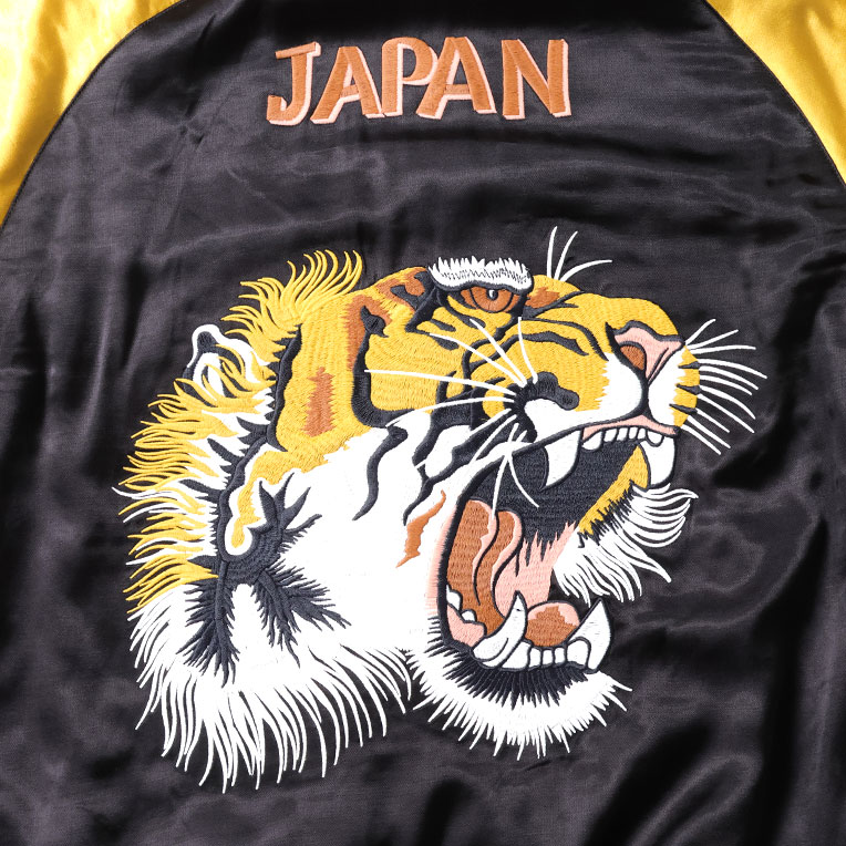 HOUSTON / ヒューストン 51525 RAYON SOUVENIR JACKET (TIGER